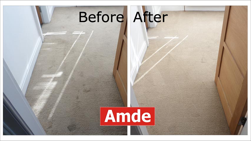 dirt and odors removed from carpet cleaned in a home in Edinburgh, EH9 - AMDE Capet Cleaning